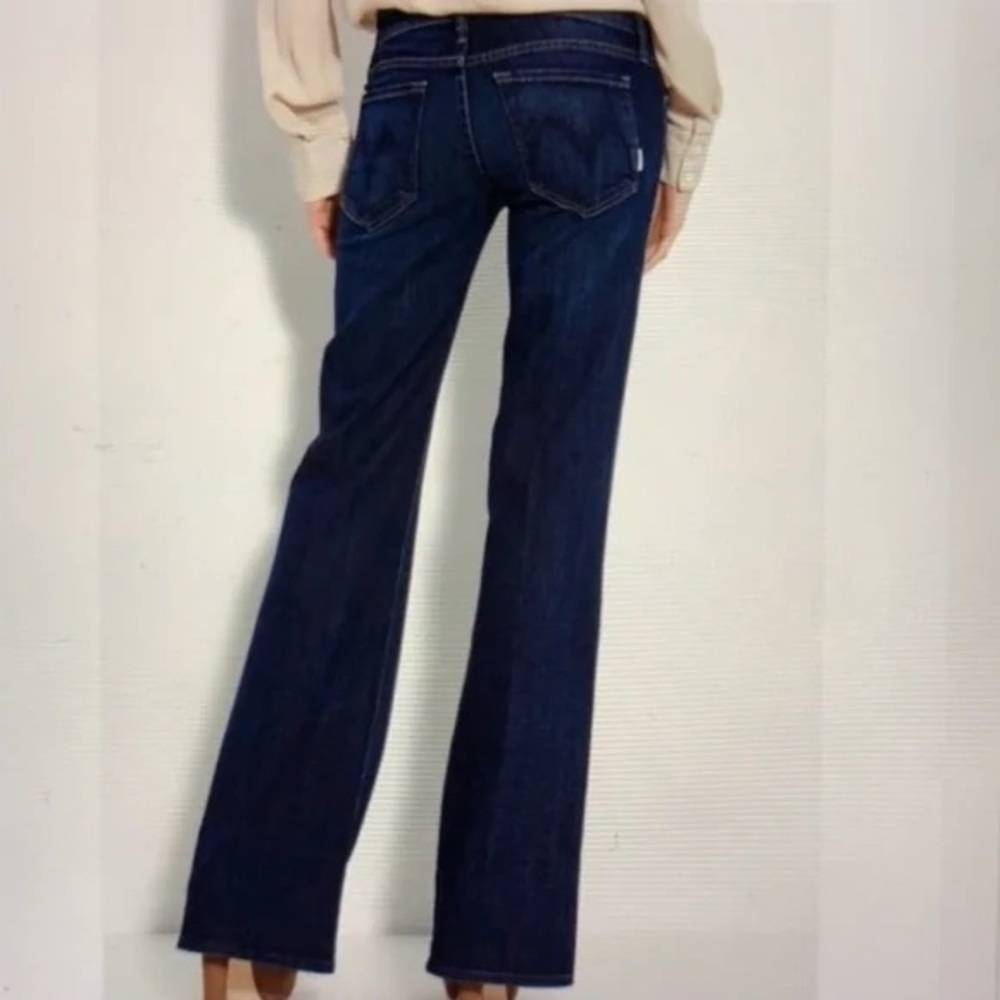 MOTHER The Wilder Love Potion Number 9 Dark Wash Flare Leg Jeans Size 29 - Picture 2 of 8